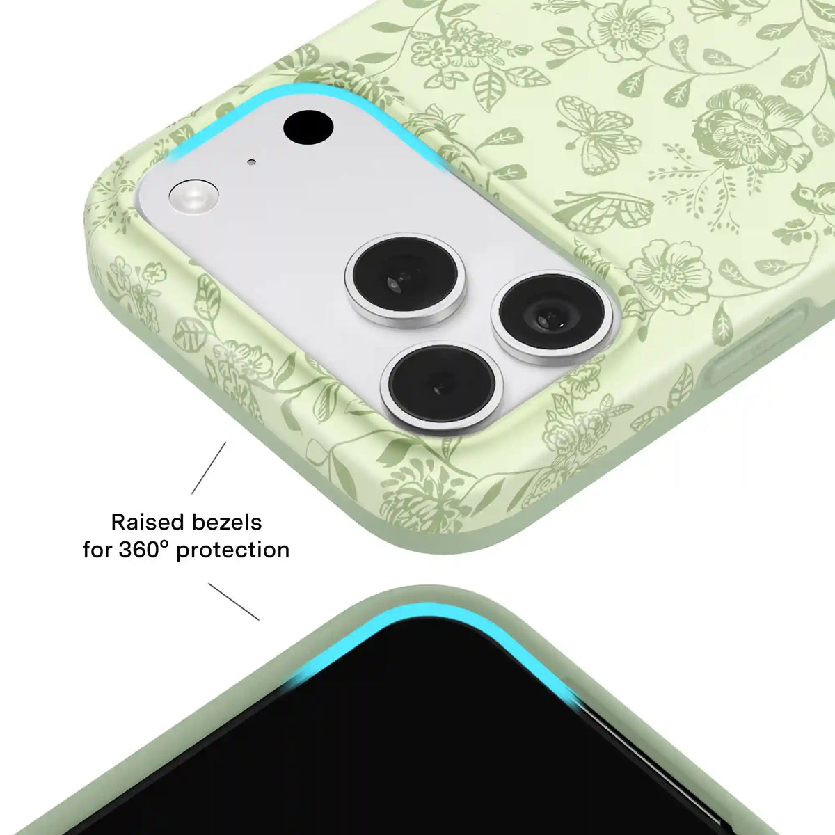 Storybook Sage Floral iPhone Case