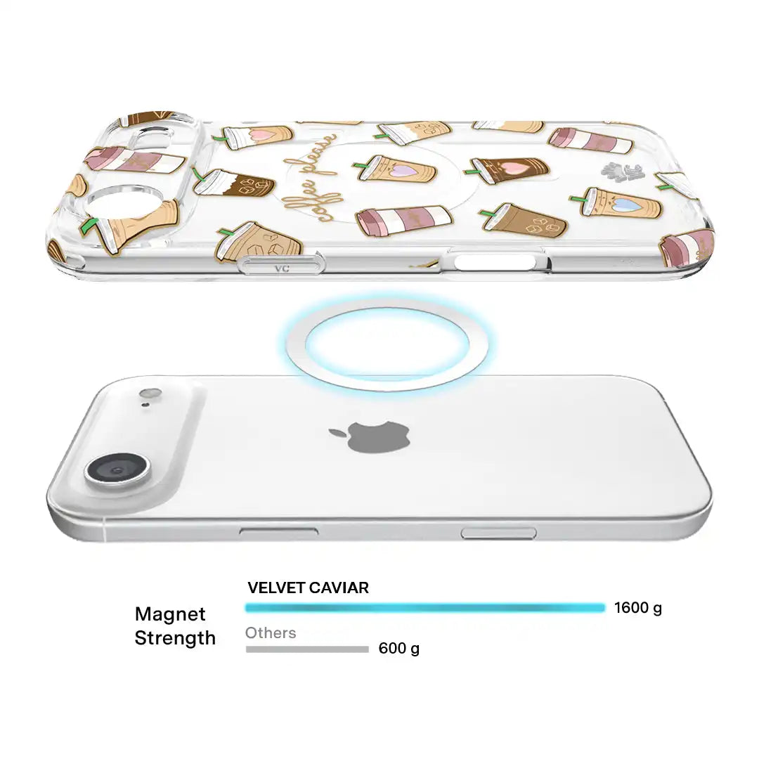 Coffee First iPhone Case