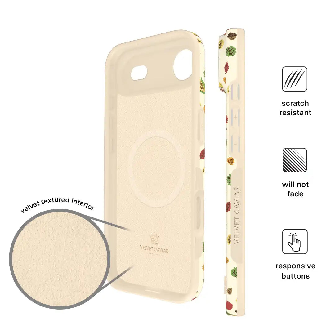 Snoopy Autumn Leaves iPhone Case
