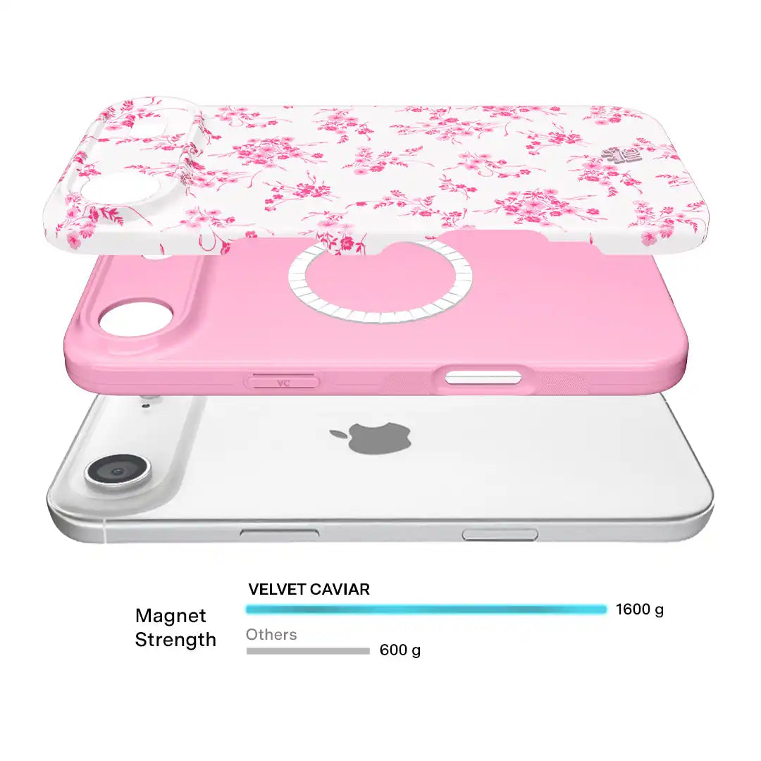 French Rose Floral iPhone Case