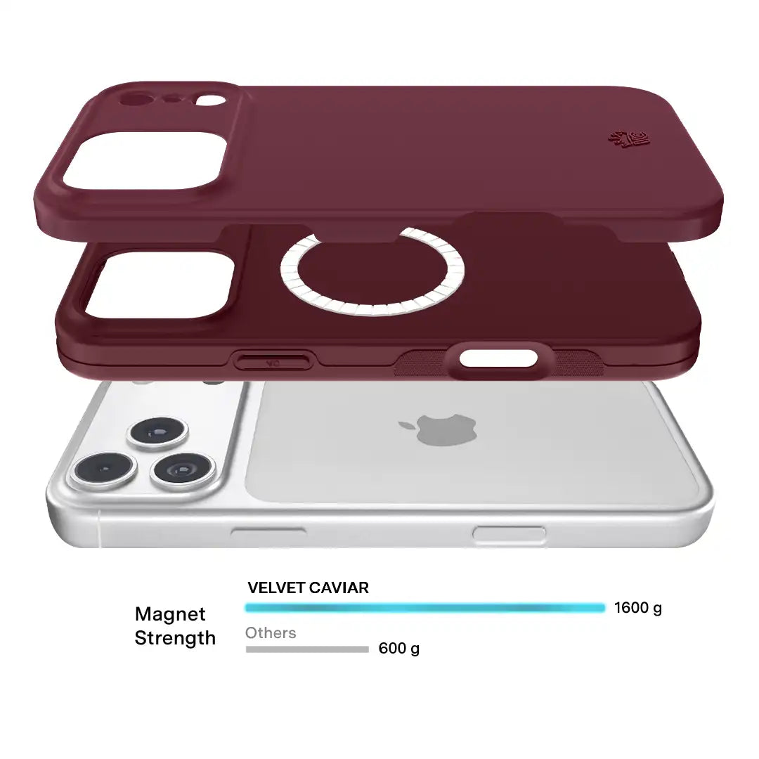 Burgundy 1990 iPhone Case