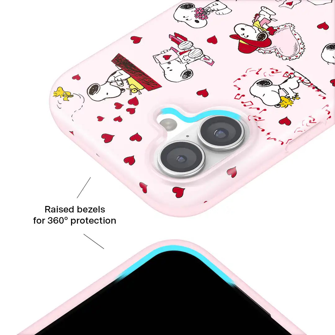 Snoopy Lovely Moods iPhone Case