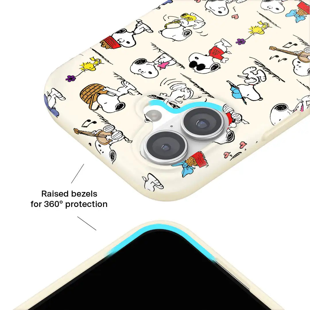 Snoopy Moods iPhone Case