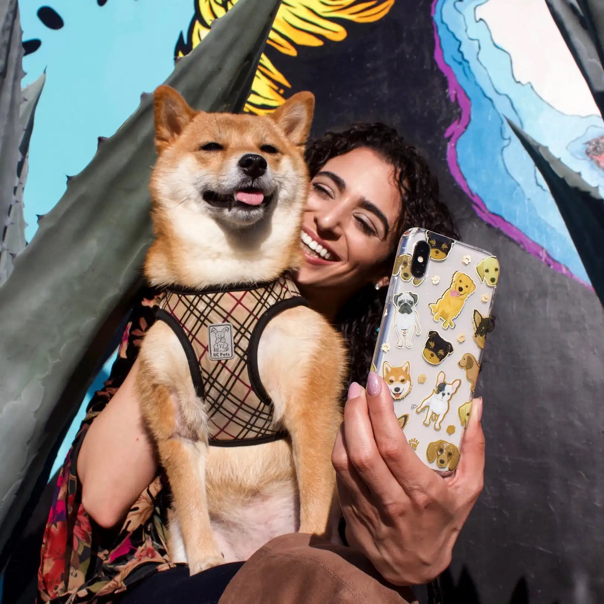 Dog Clear Samsung Galaxy Case
