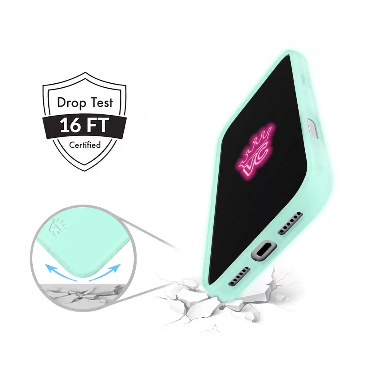 Mint Jelly iPhone Case