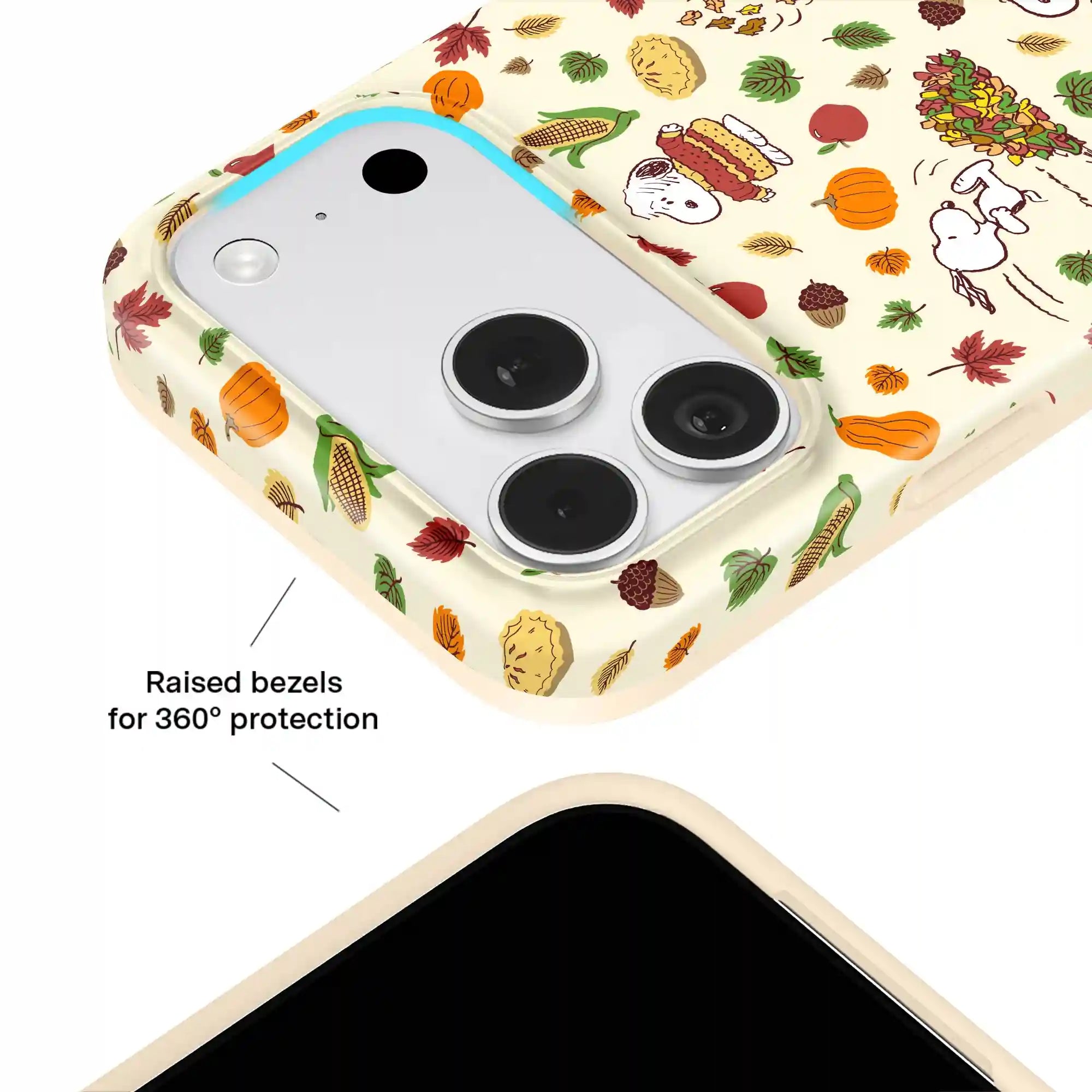 Snoopy Autumn Leaves iPhone Case