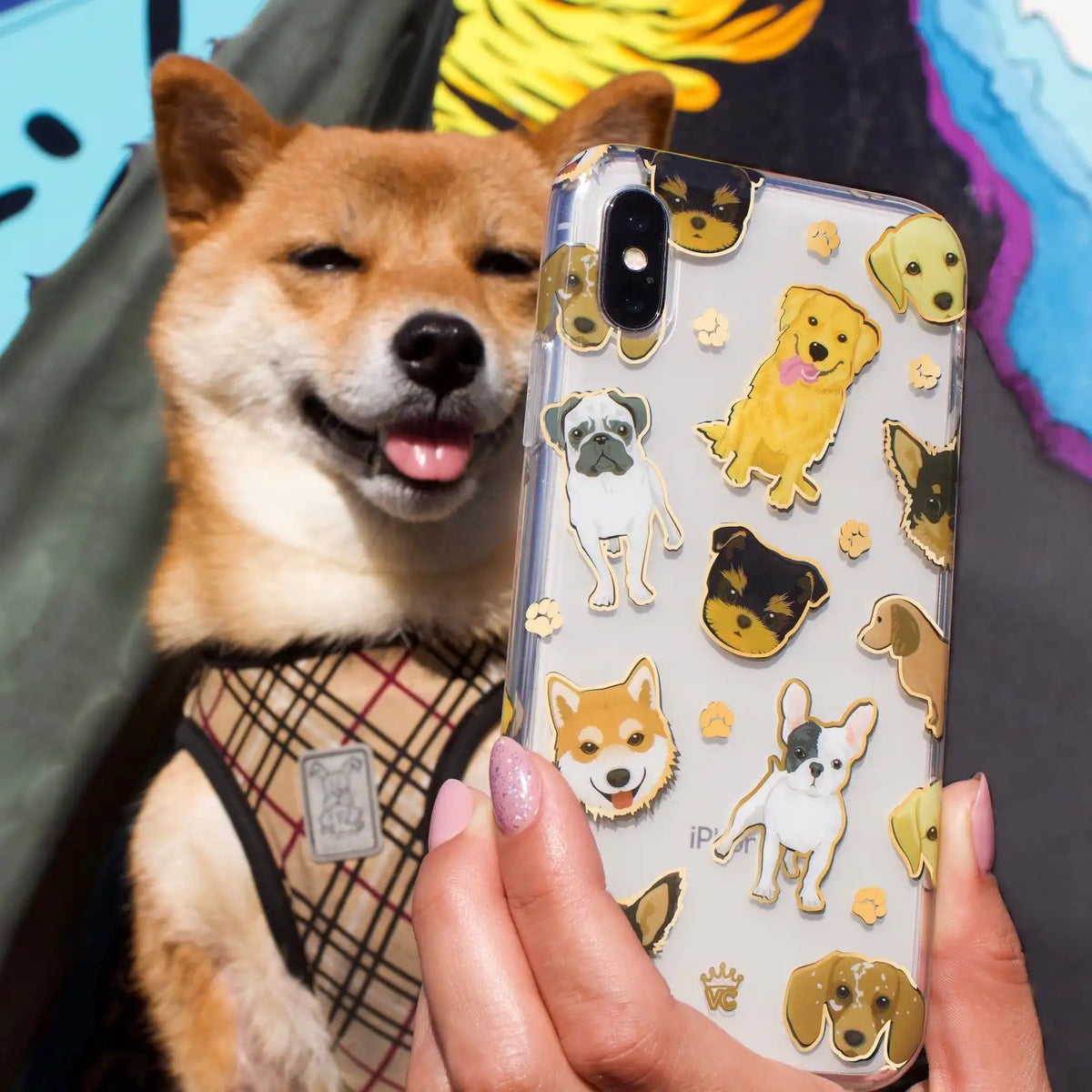 Dog Clear Samsung Galaxy Case