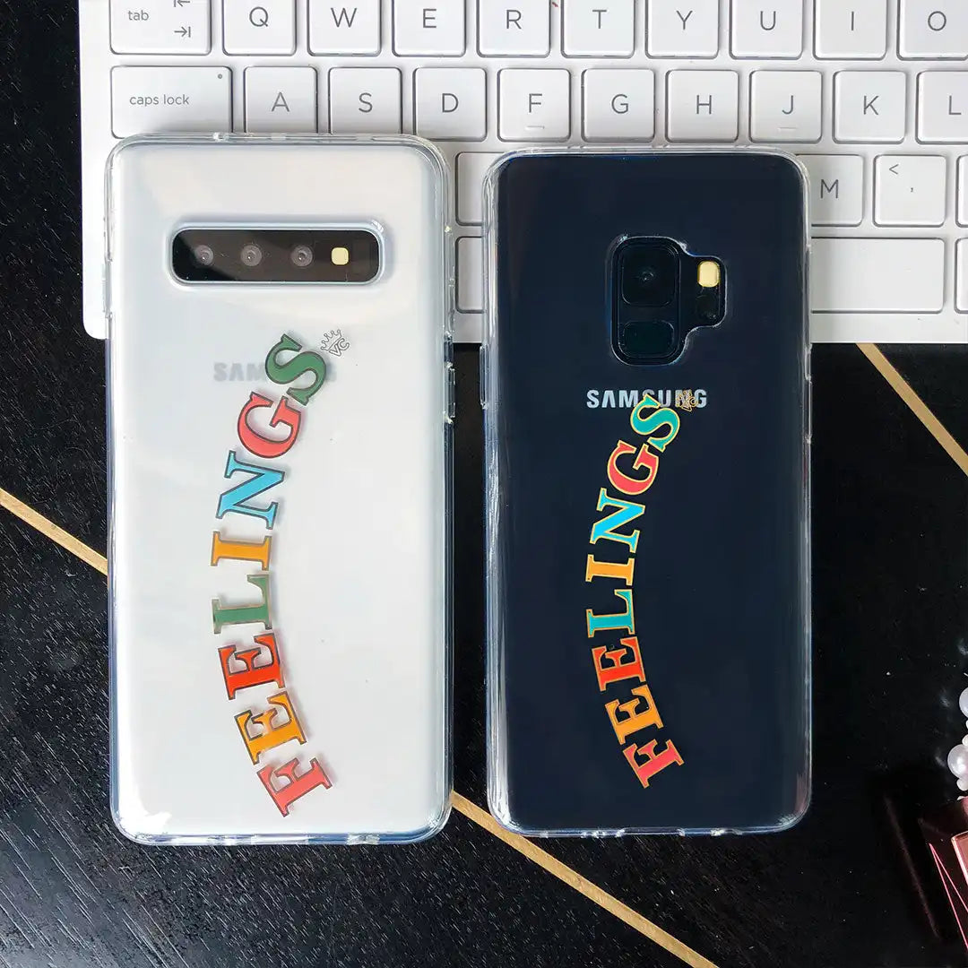 Feelings Clear Samsung Case