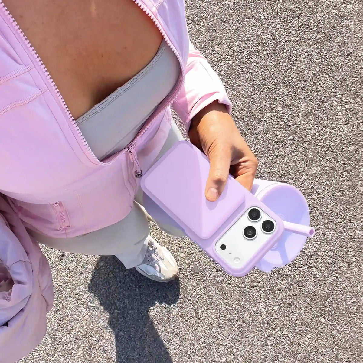 Lilac Gelato Slim Portable MagSafe Charger Power Pack