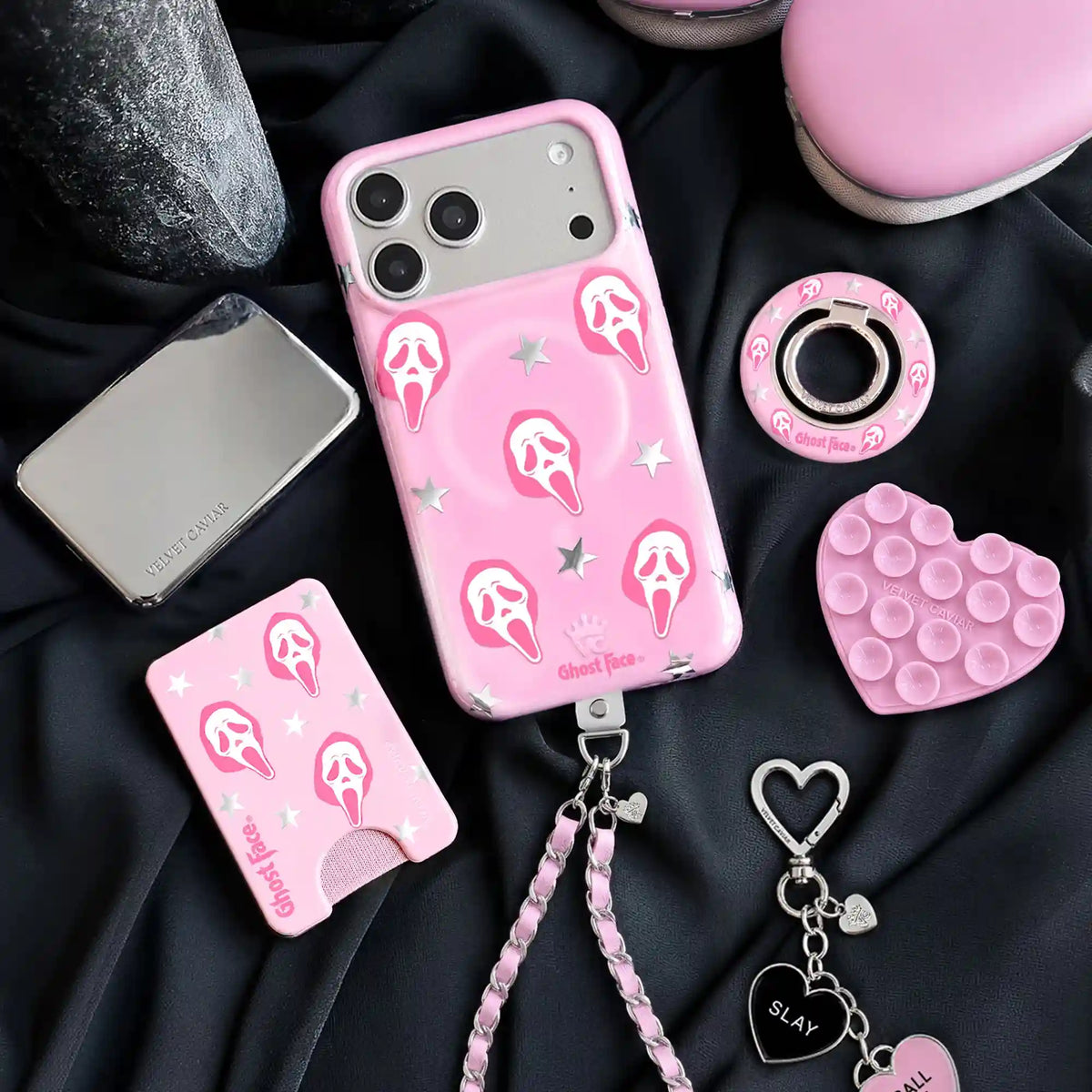 Ghost Face Call Me Pink MagSafe Grip Ring