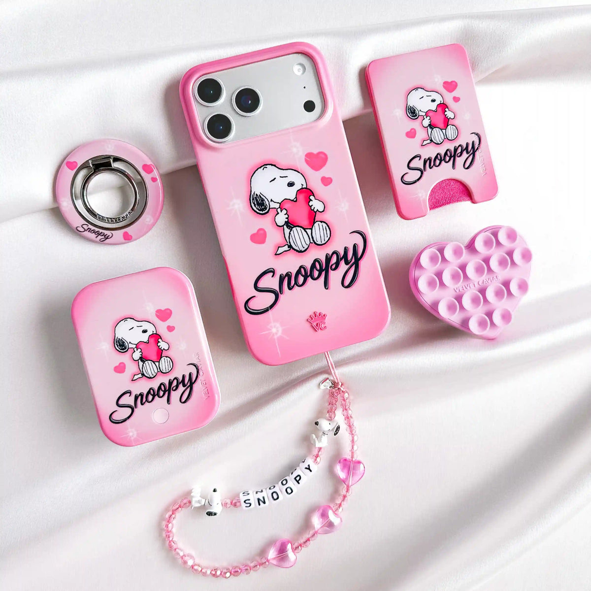 Snoopy Be Mine Portable MagSafe Charger Power Pack