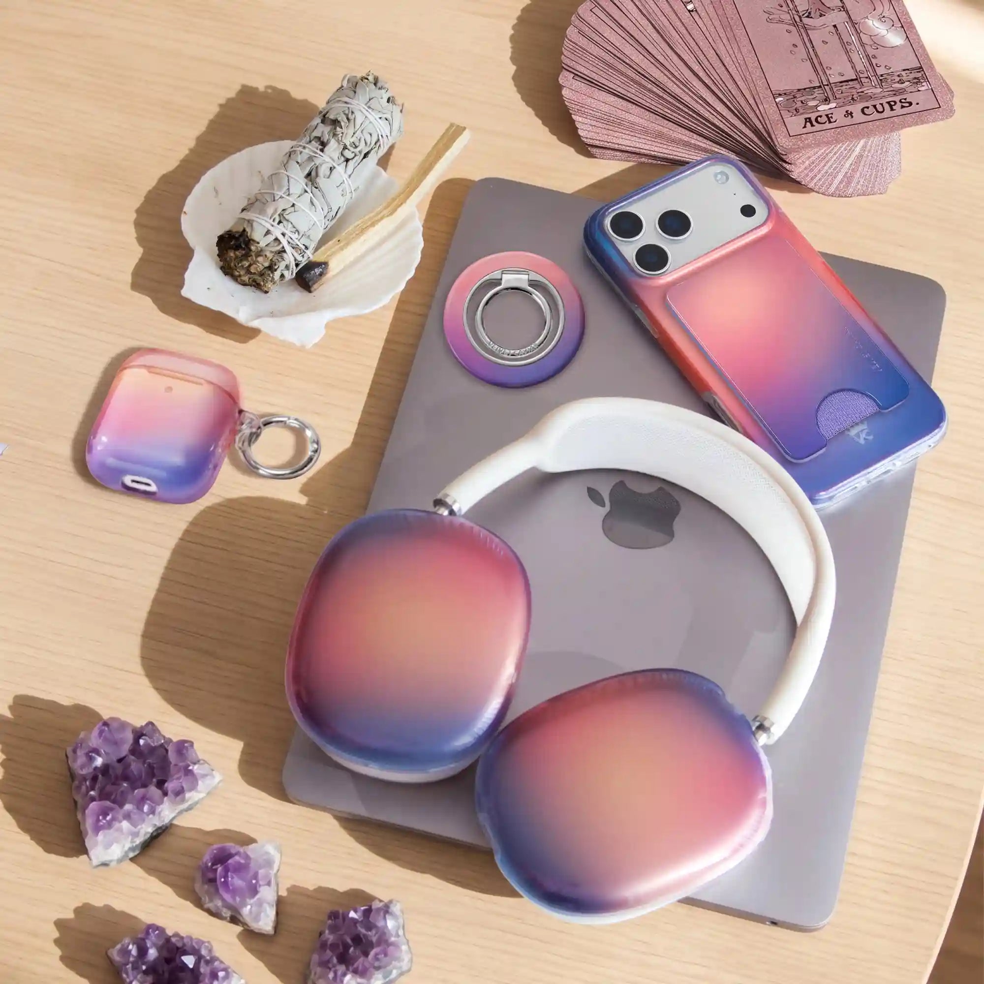 Sunset Glow Aura AirPod Case