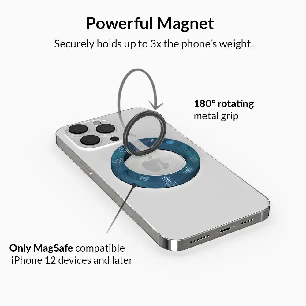 Blue Jean Baby MagSafe Grip Ring
