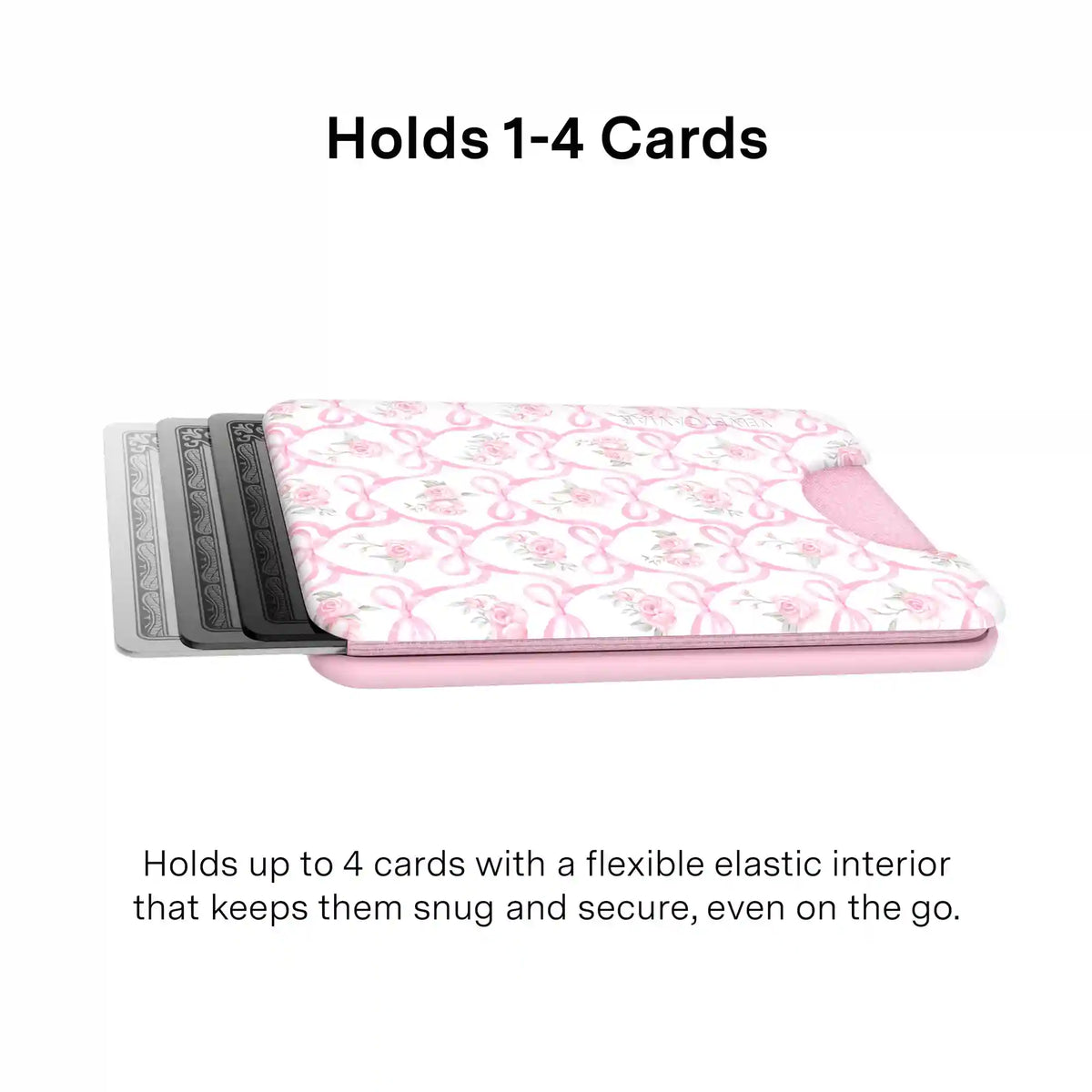 Lovely Pink Bows MagSafe Wallet