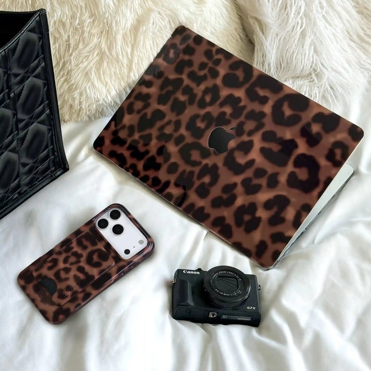 It Girl Leopard MagSafe Wallet