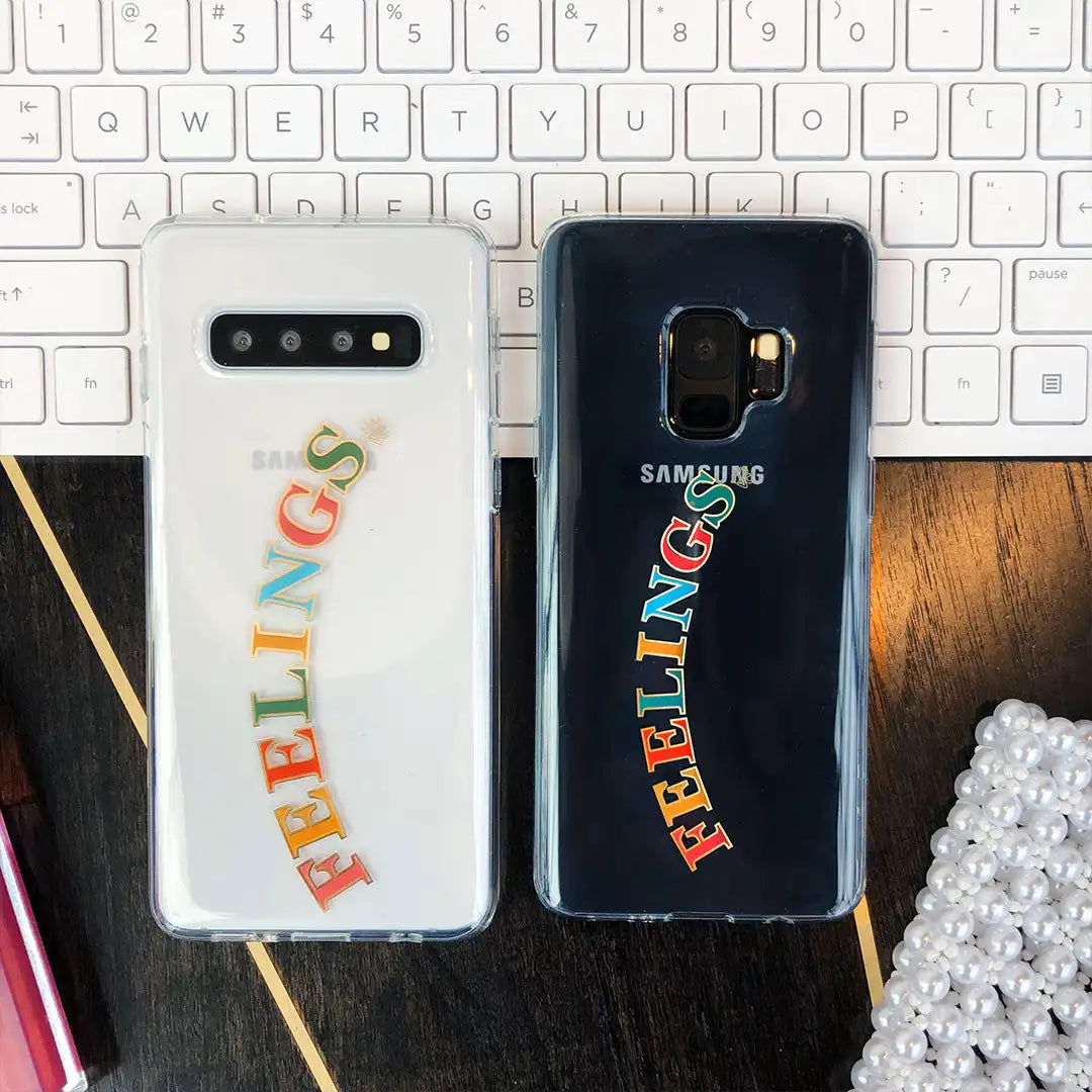 Feelings Clear Samsung Case