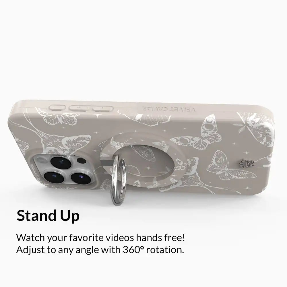Moonlight Moths MagSafe Grip Ring