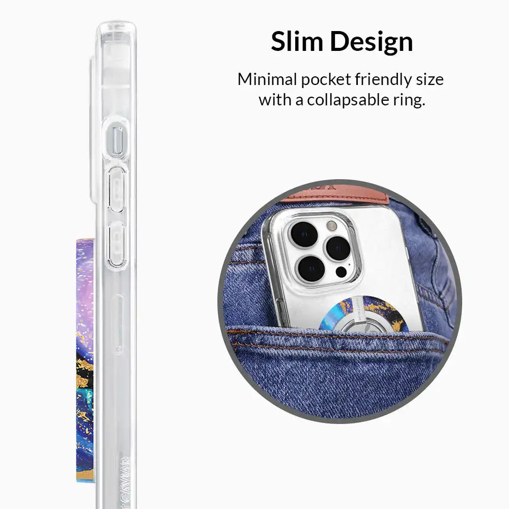 Galaxy Glitter MagSafe Grip Ring