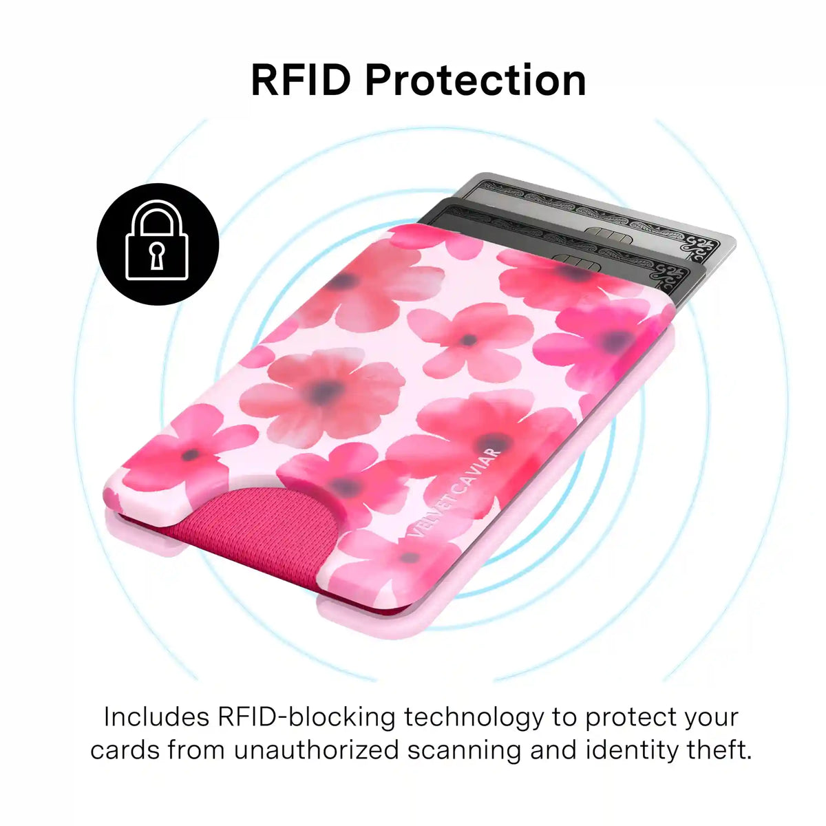 Cherry Blossom MagSafe Wallet