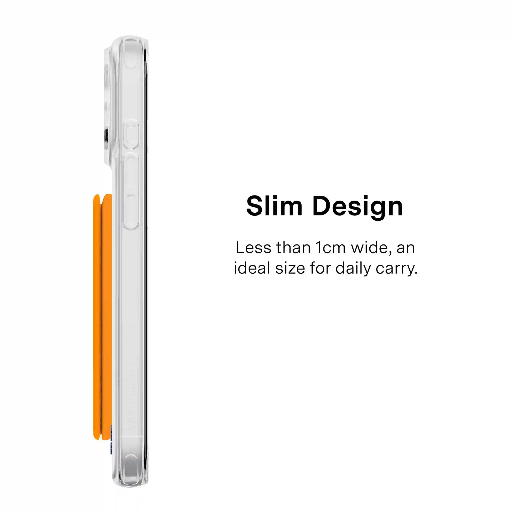 Pumpkin Spice Orange MagSafe Wallet
