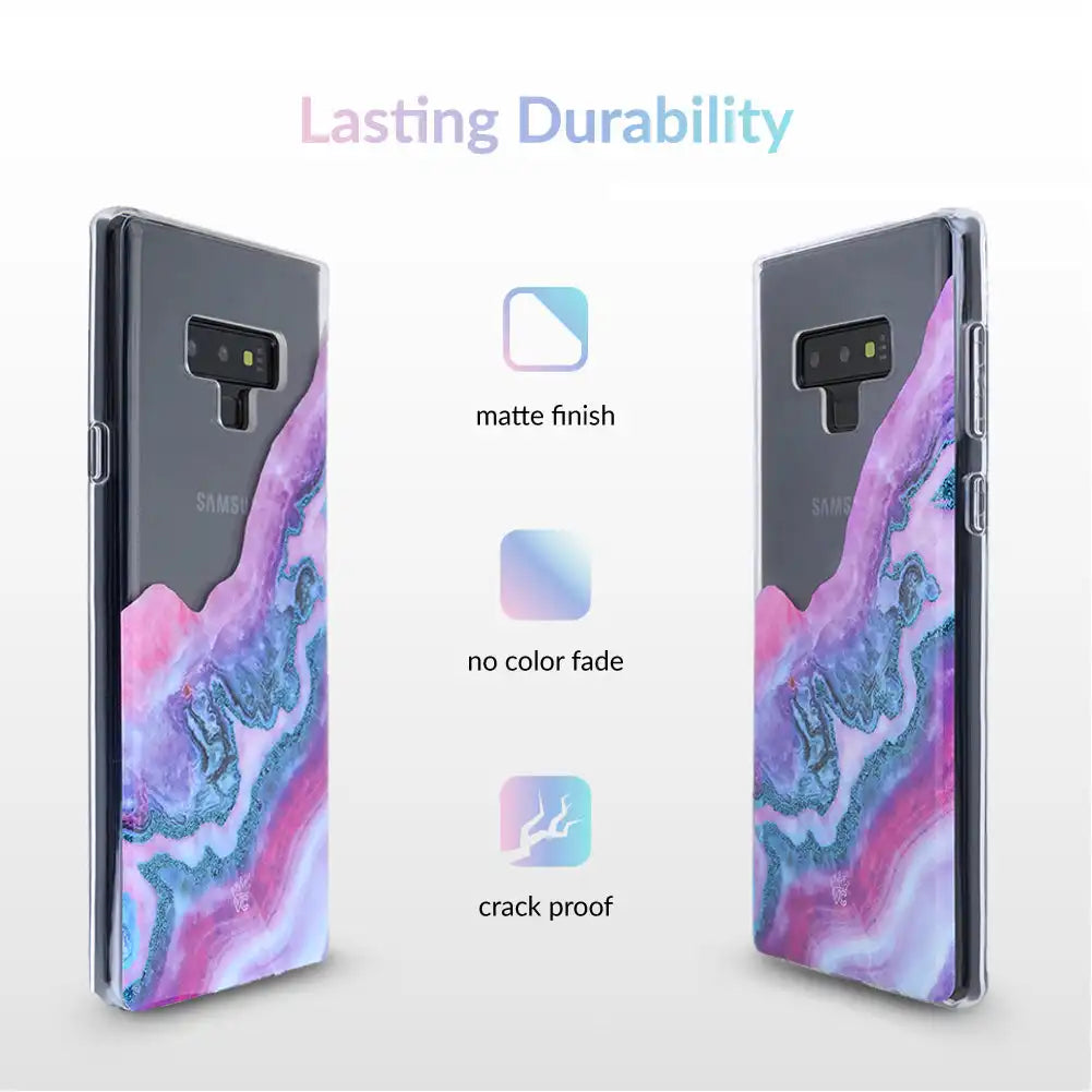 Geode Glitter Clear Samsung Case