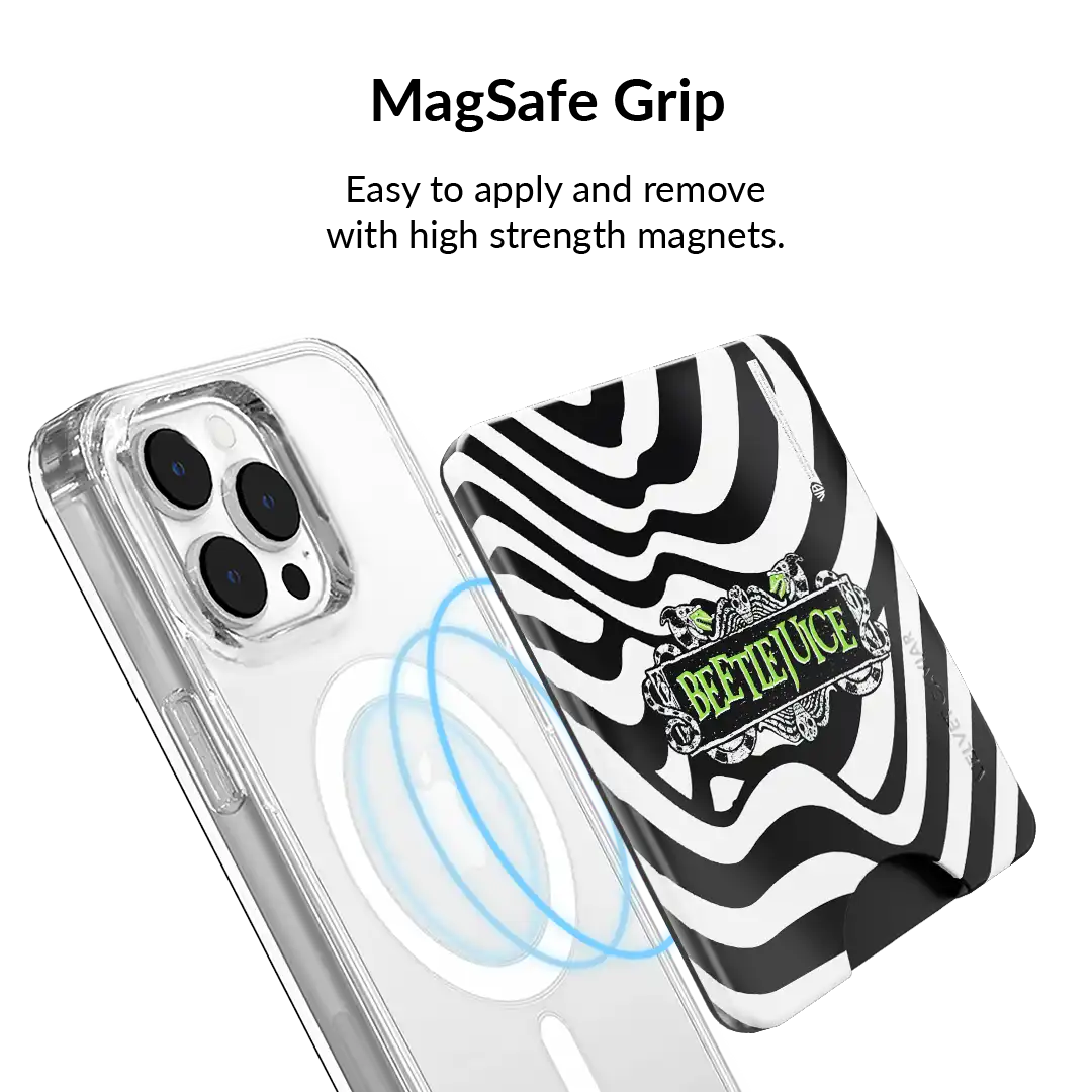 Beetlejuice It's Showtime MagSafe Wallet