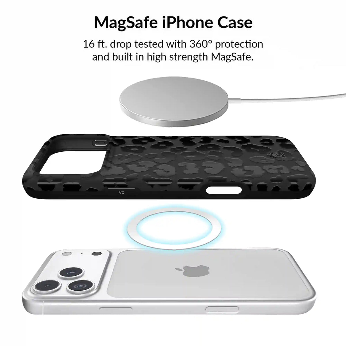 Black Leopard iPhone Bundle Set