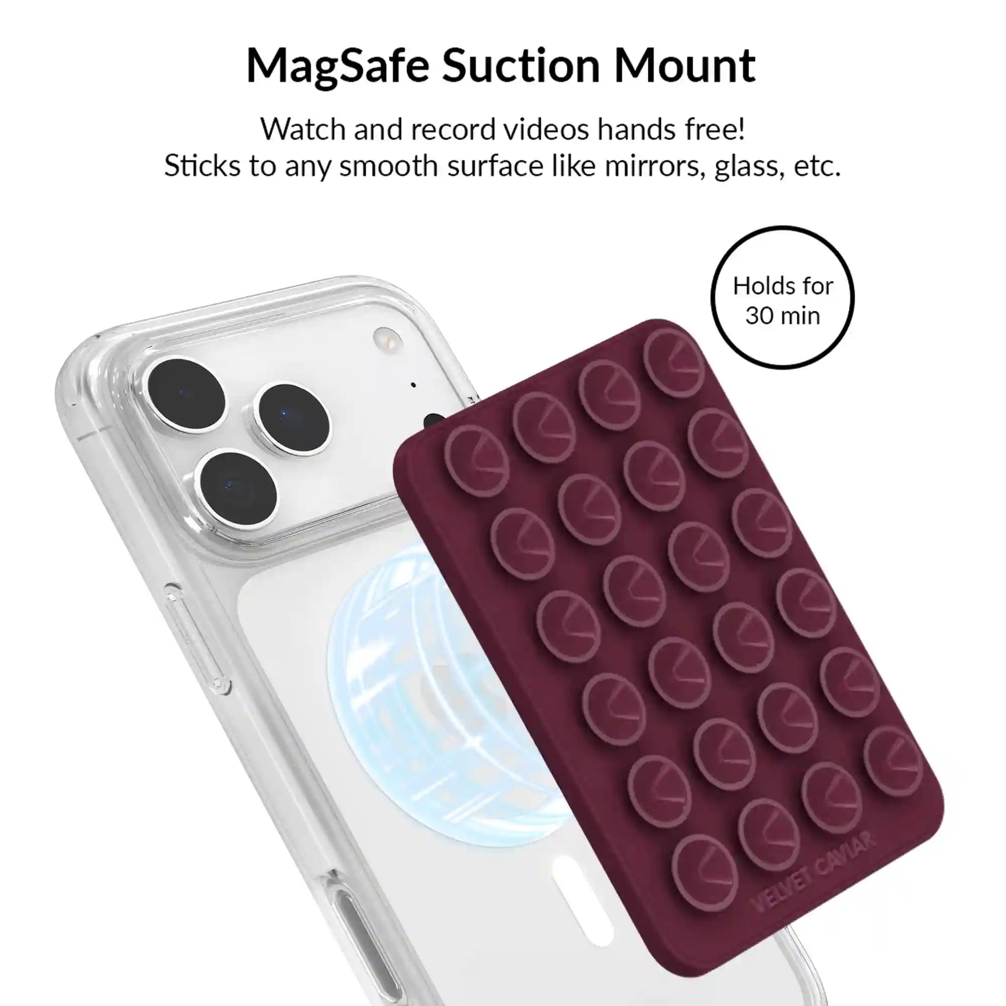 Burgundy 1990 iPhone Bundle Set