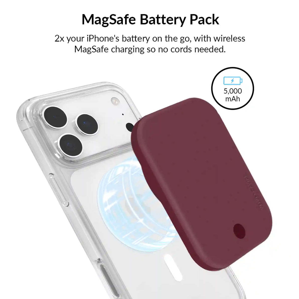 Burgundy 1990 iPhone Bundle Set