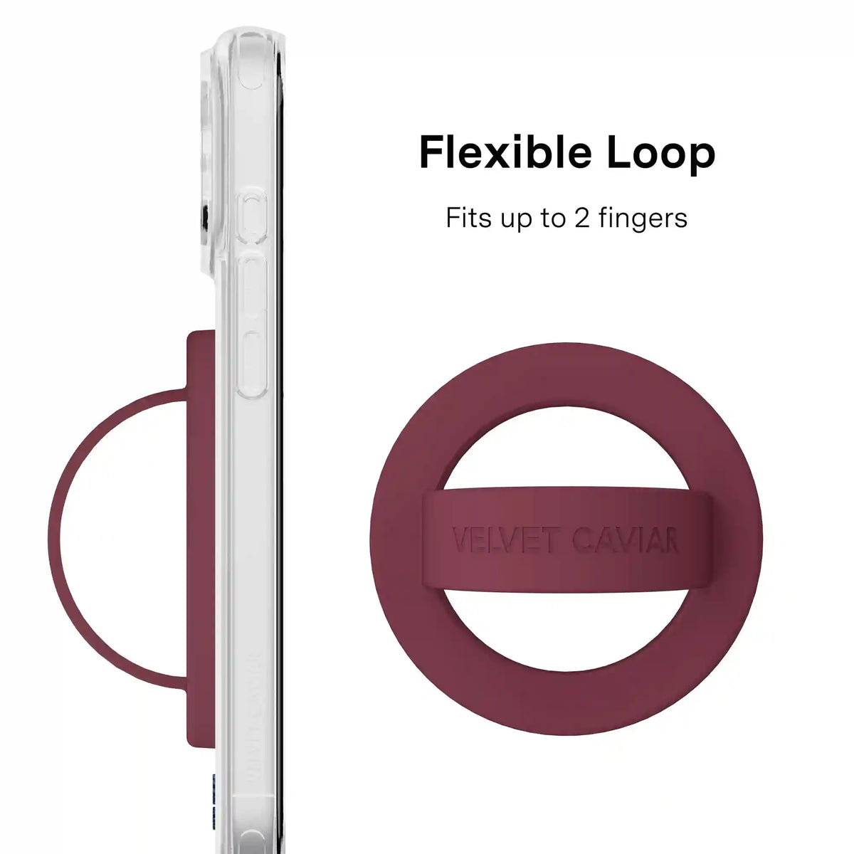 Burgundy 1990 MagSafe Grip Loop