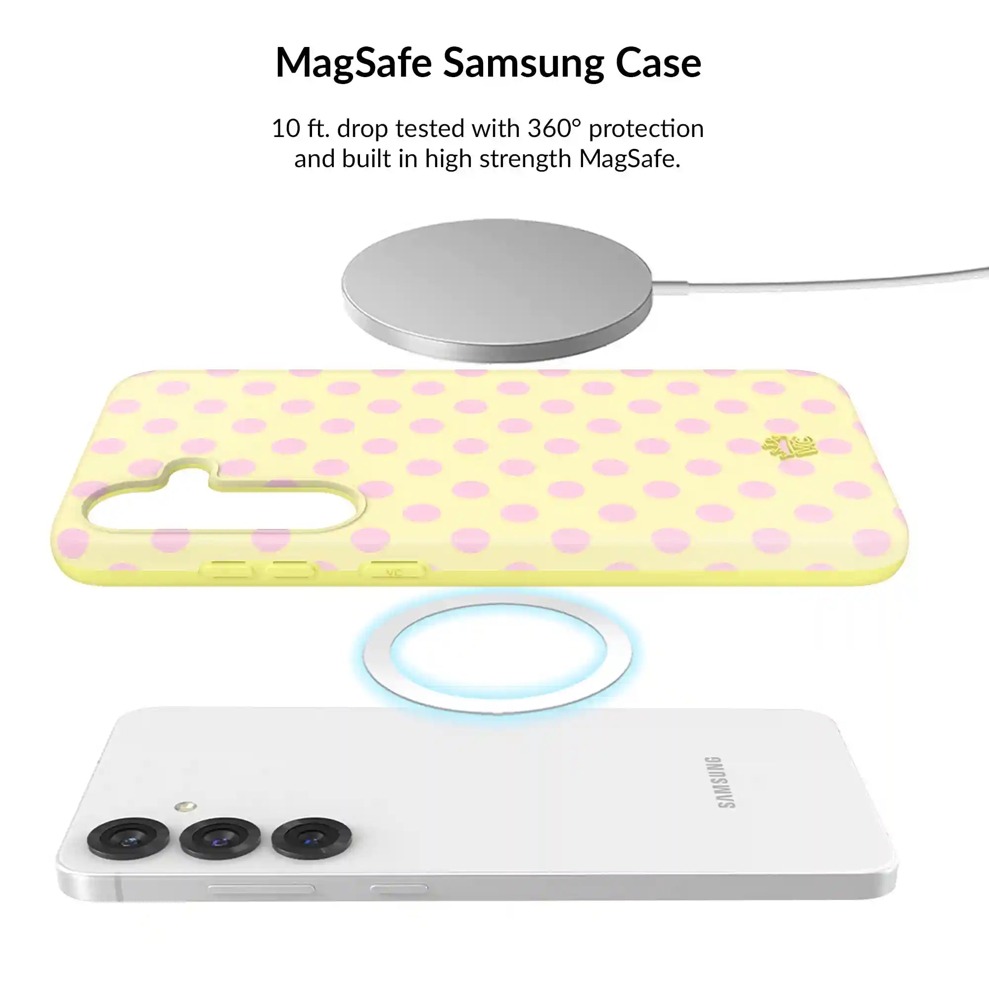 Buttercream Polka Dot Samsung Bundle Set