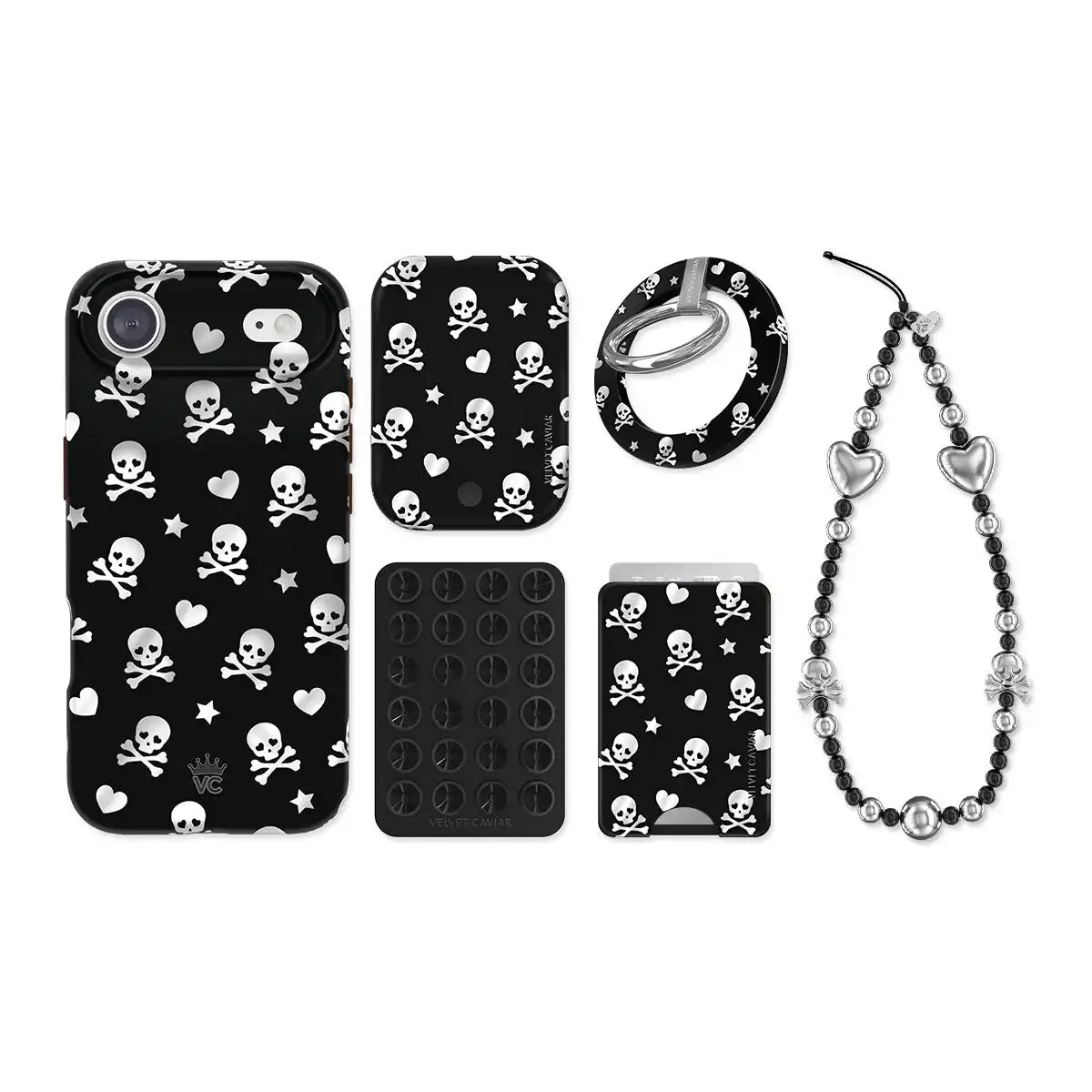 Chrome Skulls iPhone Bundle Set