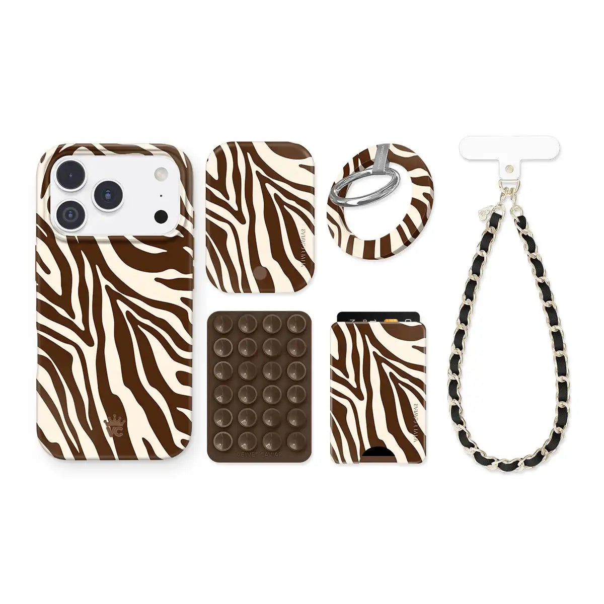 Coco Zebra iPhone Bundle Set