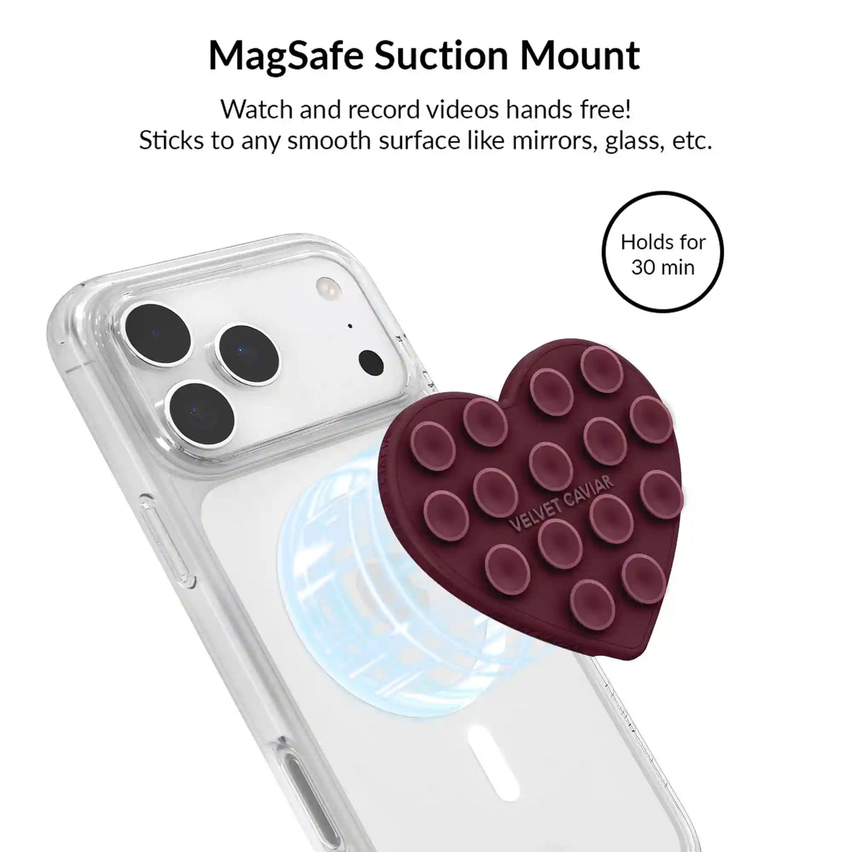 Dark Cherry Floral iPhone Bundle Set