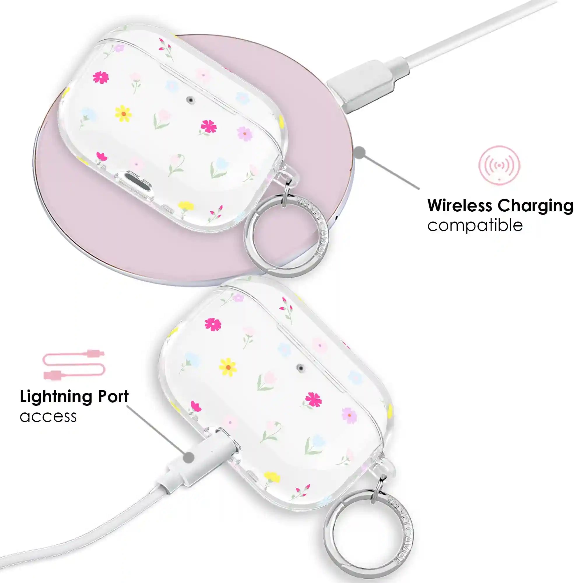 Dreamy Meadow Floral AirPod Case