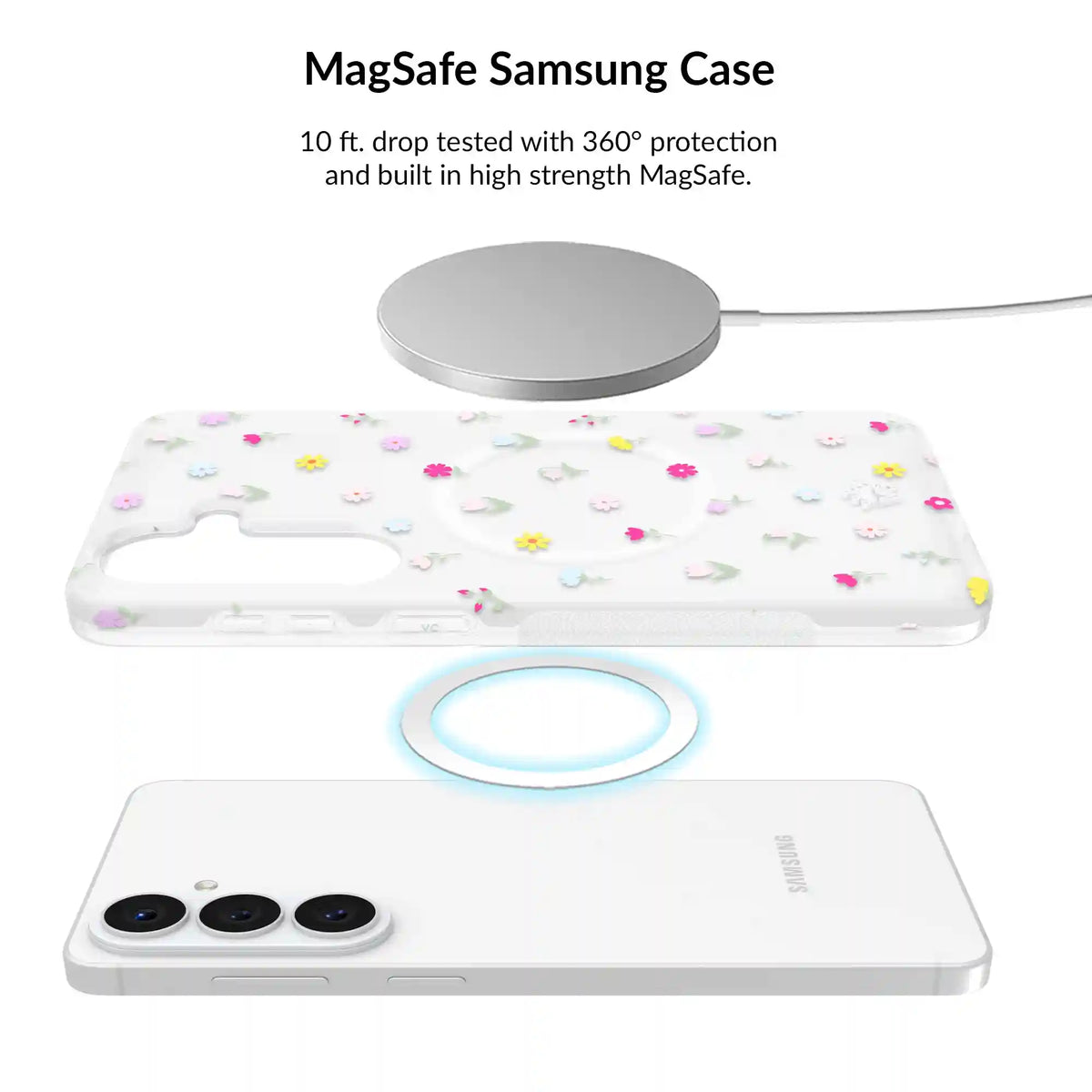 Dreamy Meadow Floral Samsung Bundle Set