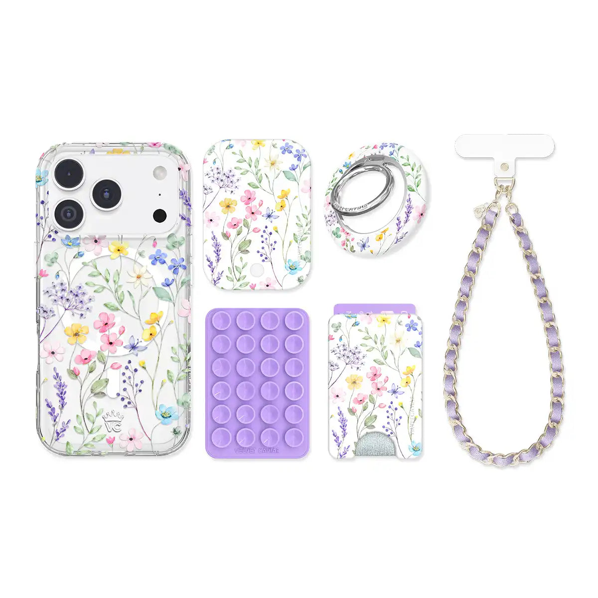 Enchanted Floral iPhone Bundle Set