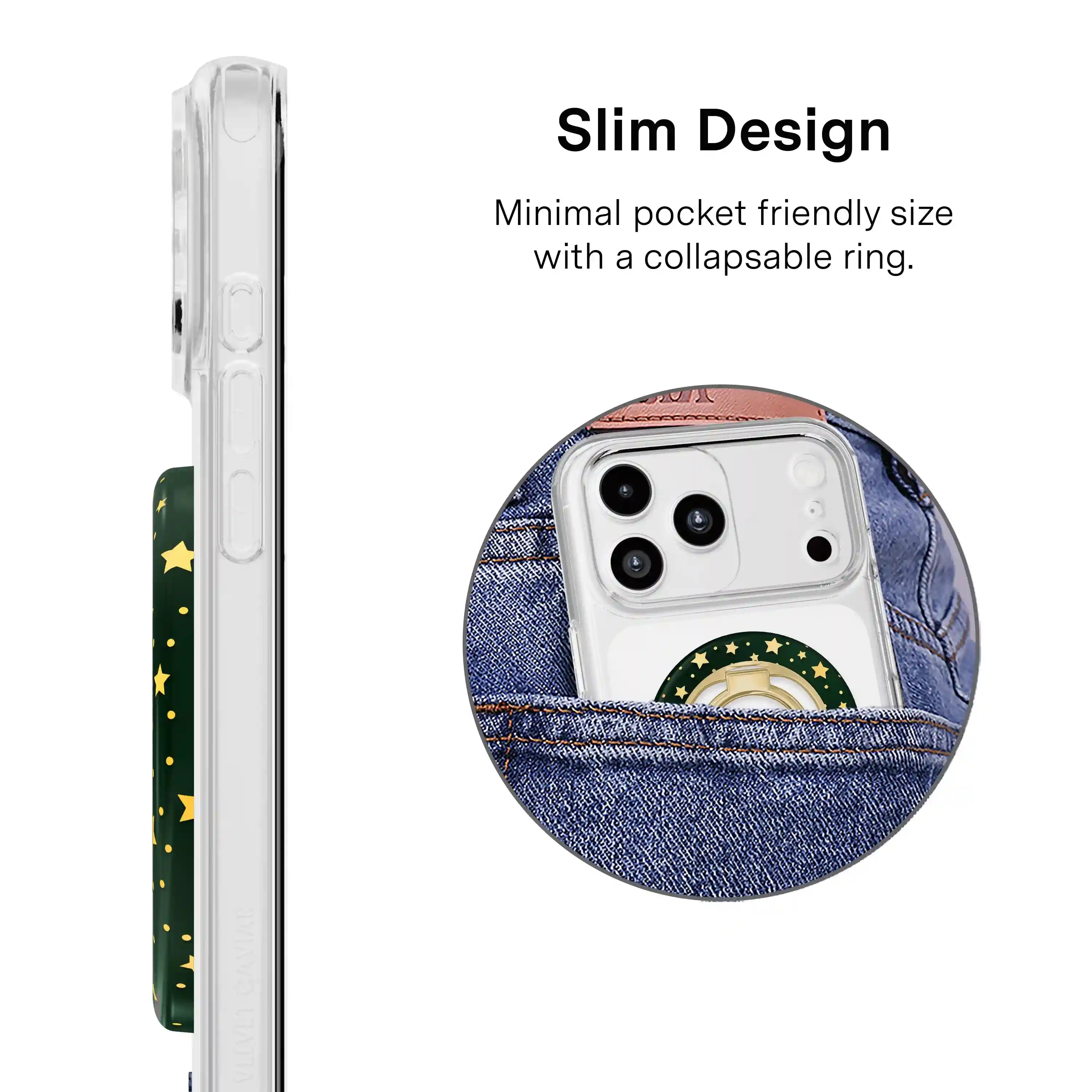Evergreen Stars MagSafe Grip Ring