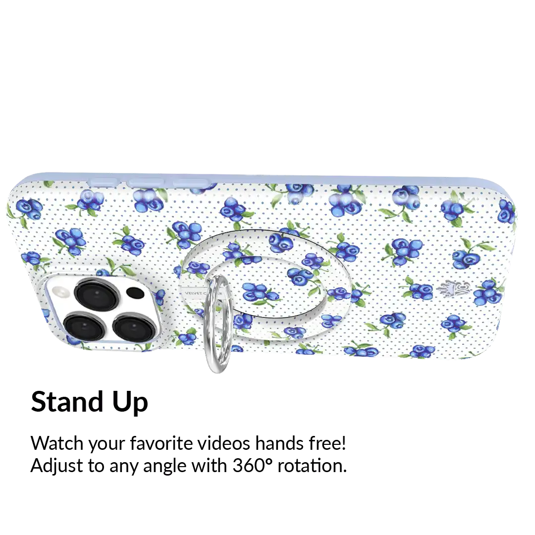 Blueberry Baby MagSafe Grip Ring