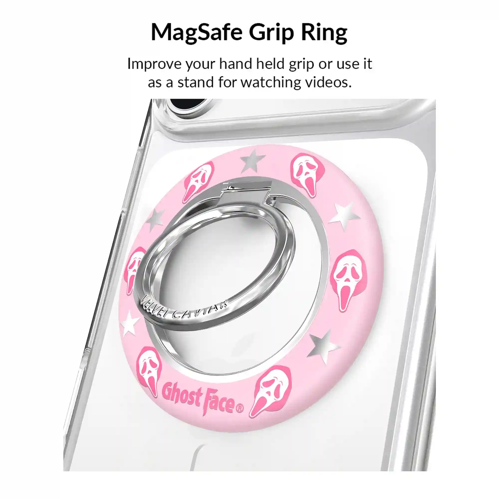 Ghost Face Call Me Pink iPhone Bundle Set