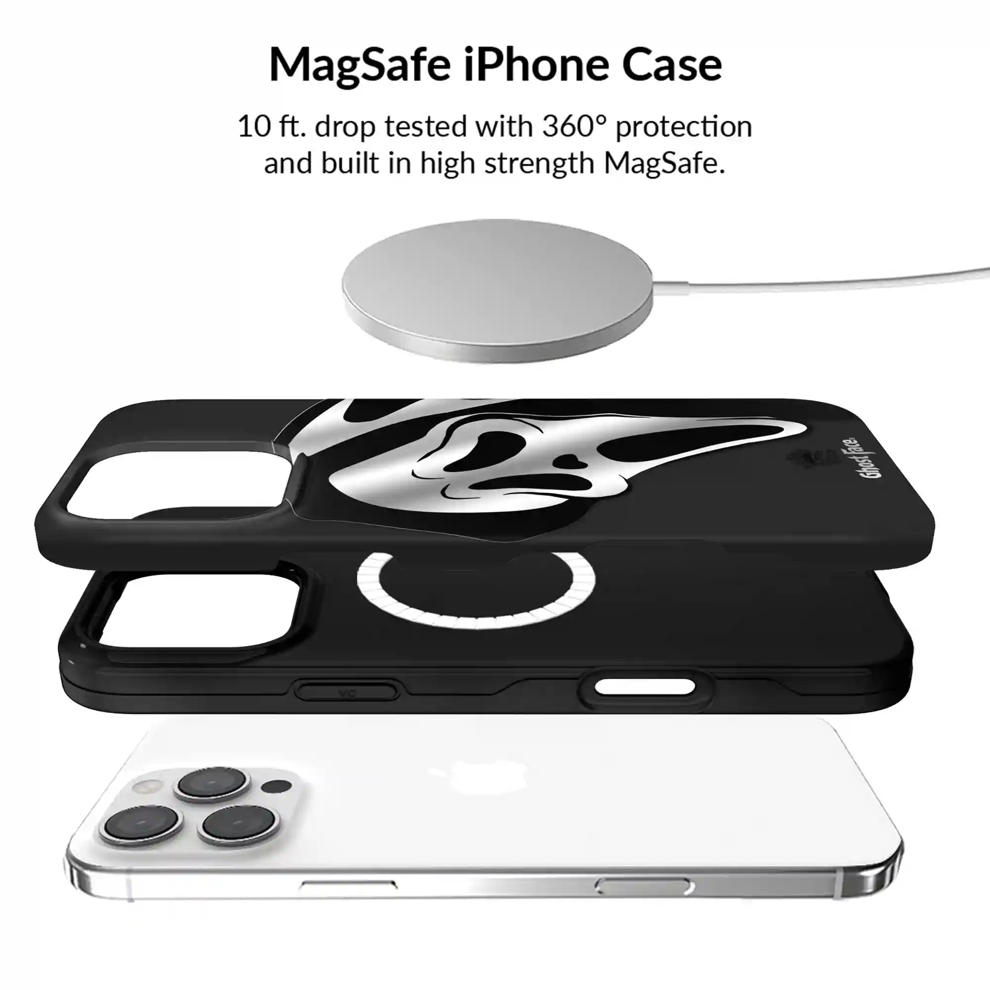 Ghost Face Killer Chrome iPhone Bundle Set