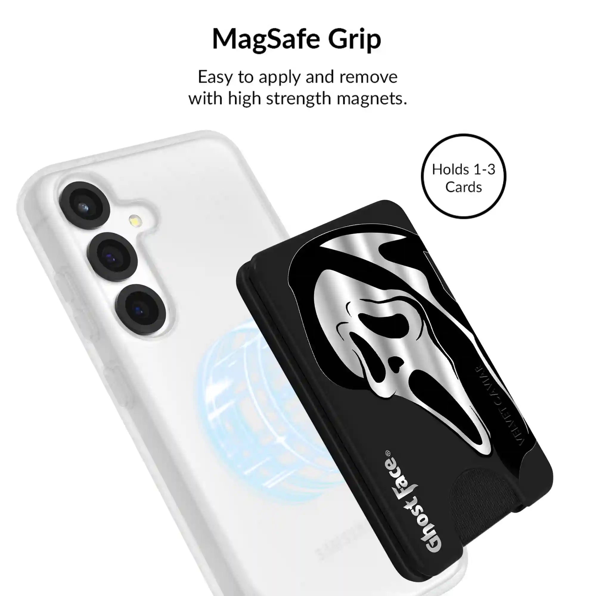 Ghost Face Killer Chrome Samsung Bundle Set