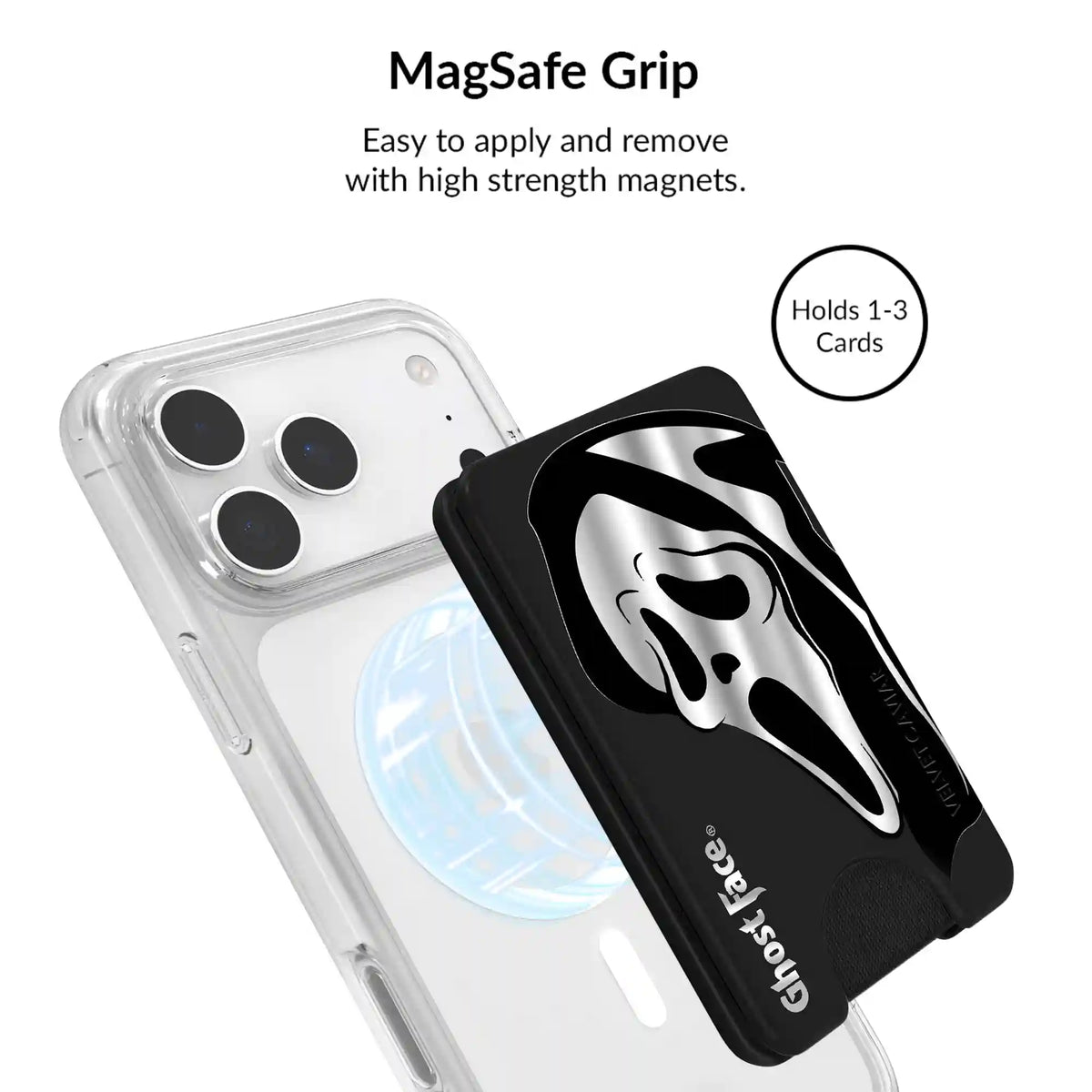 Ghost Face Killer Chrome iPhone Bundle Set