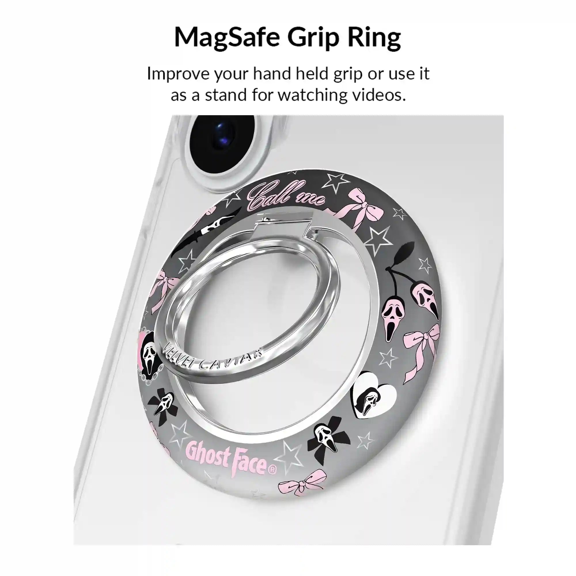 Ghost Face Goth Glitter Samsung Bundle Set