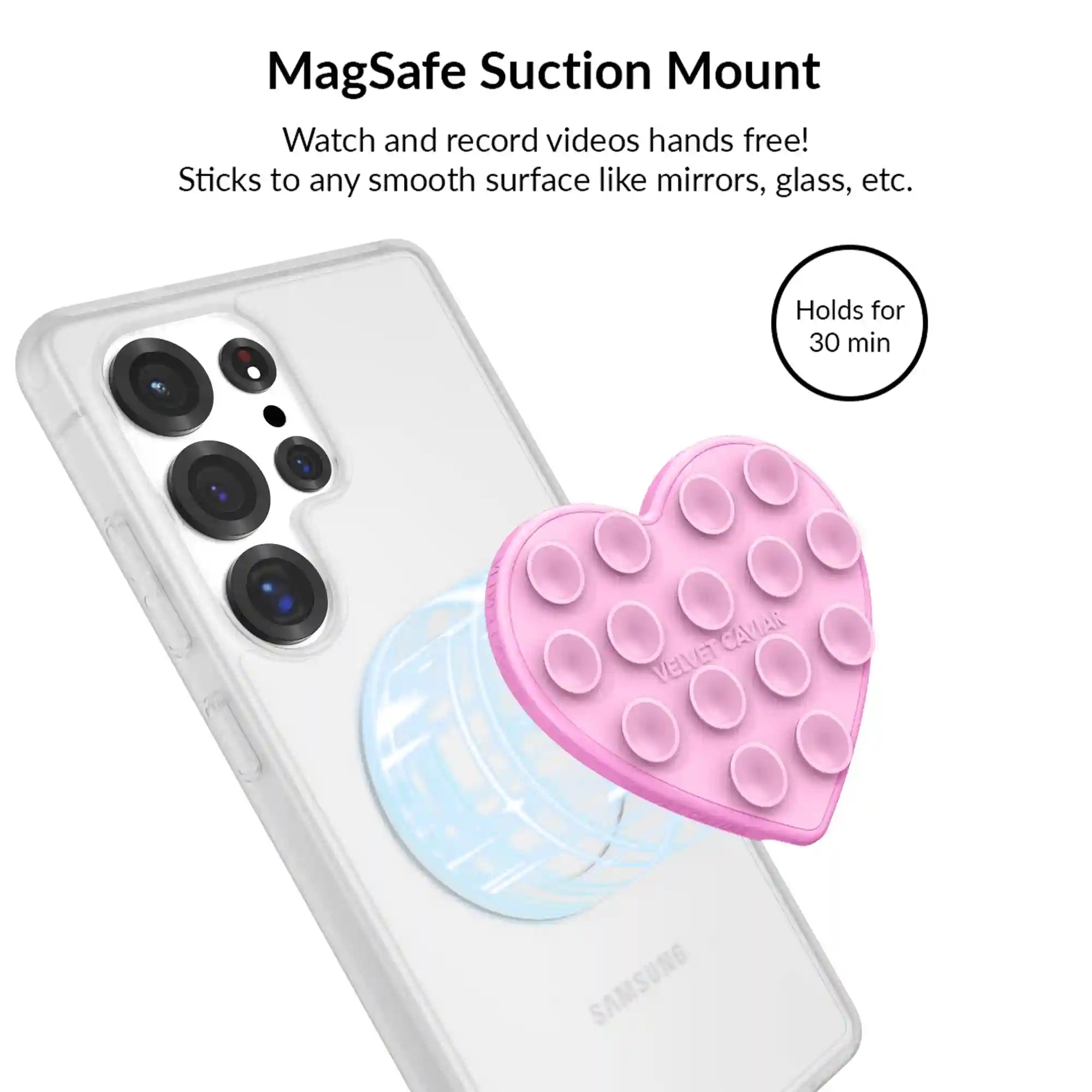 Ghost Face Goth Glitter Samsung Bundle Set
