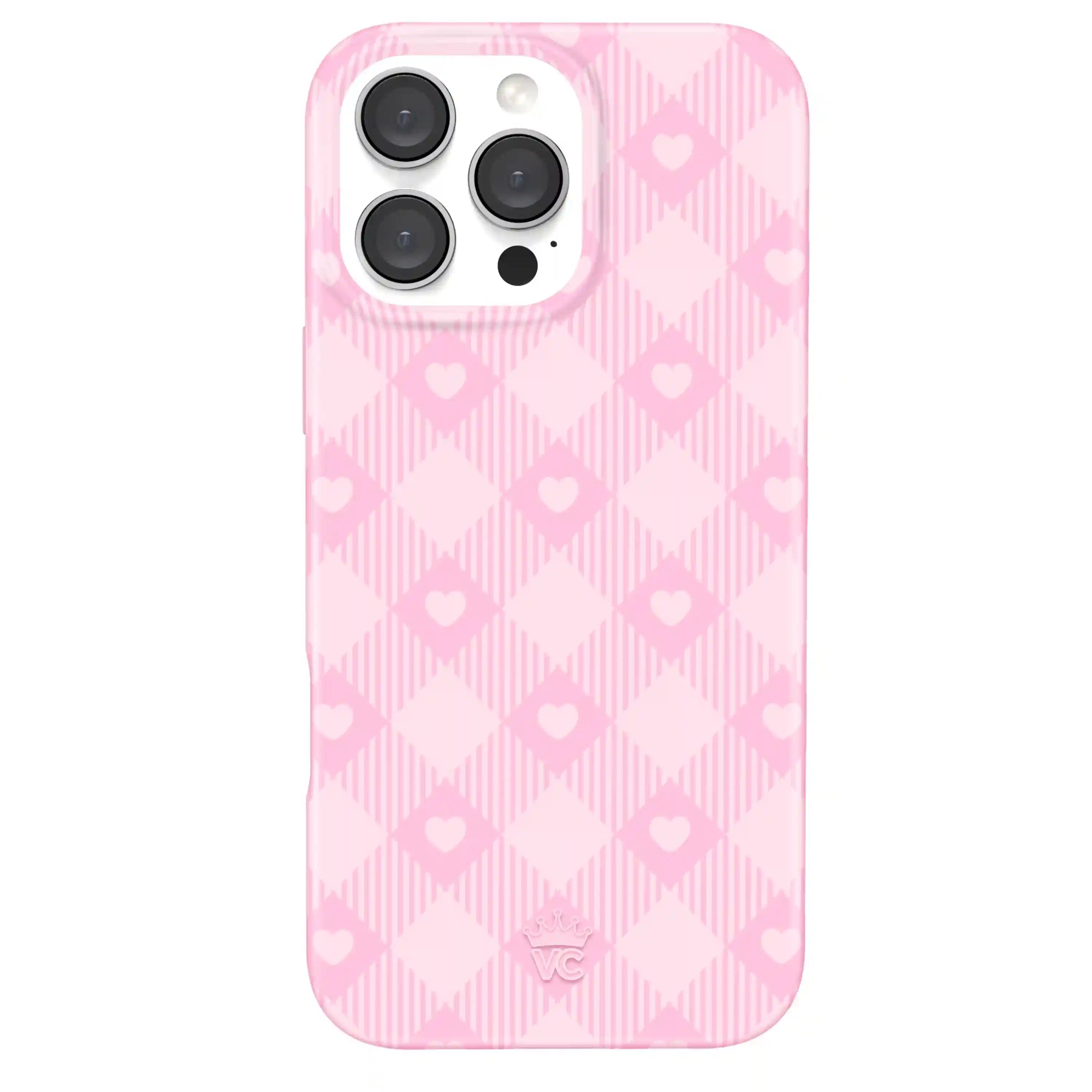 Dolly Pink Gingham iPhone Case