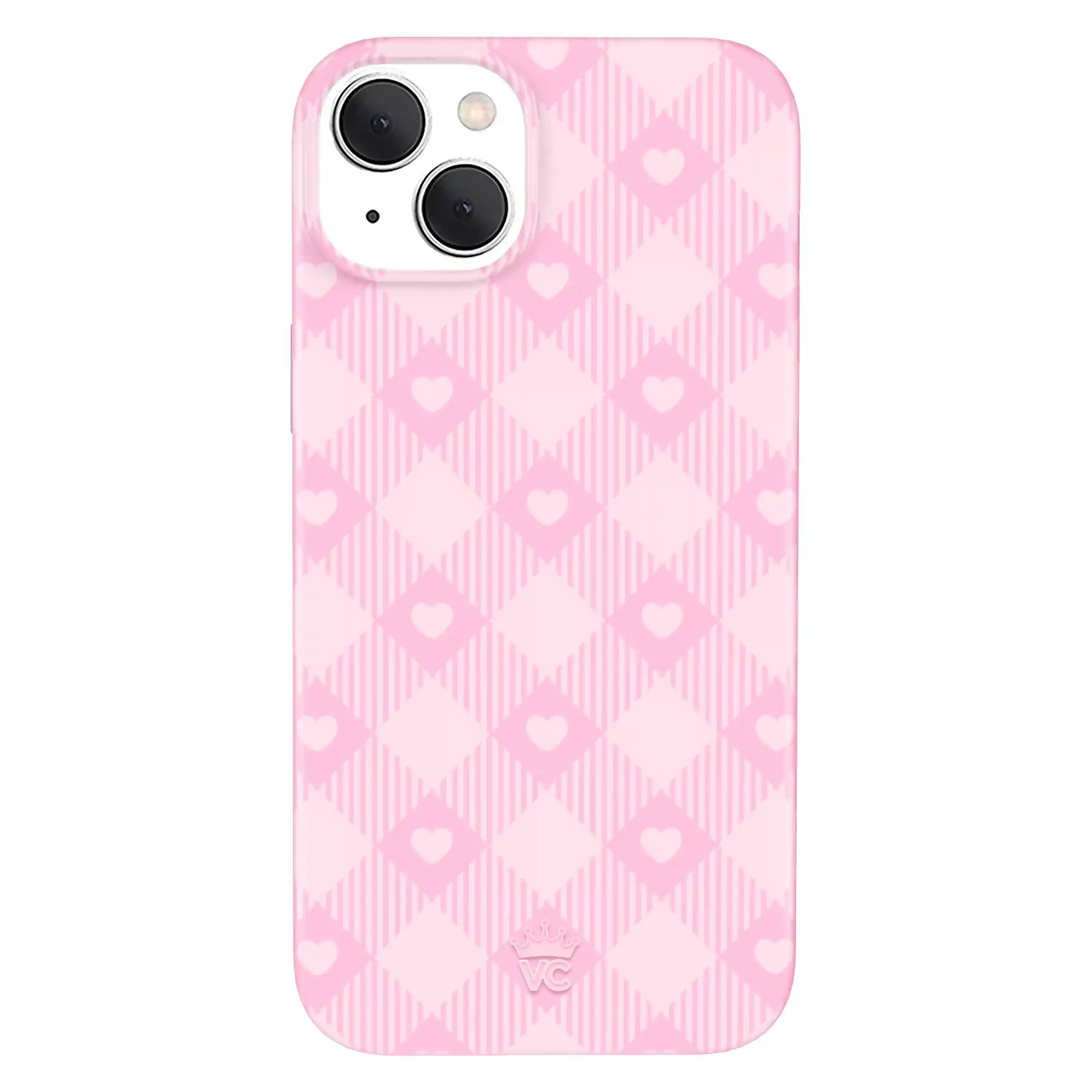 Dolly Pink Gingham iPhone Case