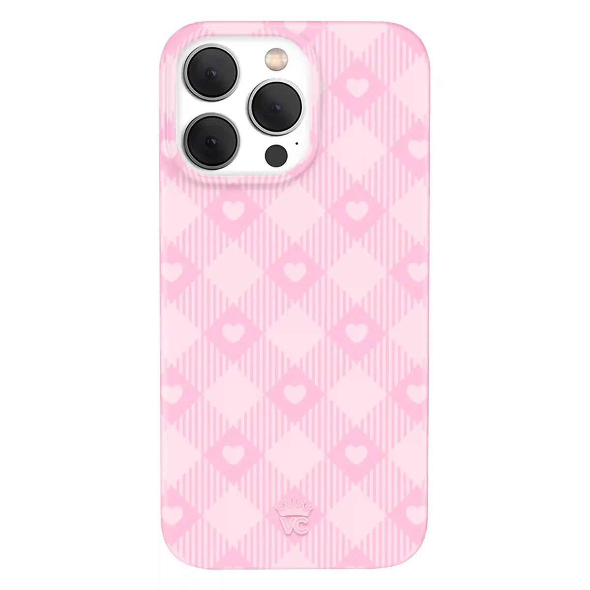 Dolly Pink Gingham iPhone Case