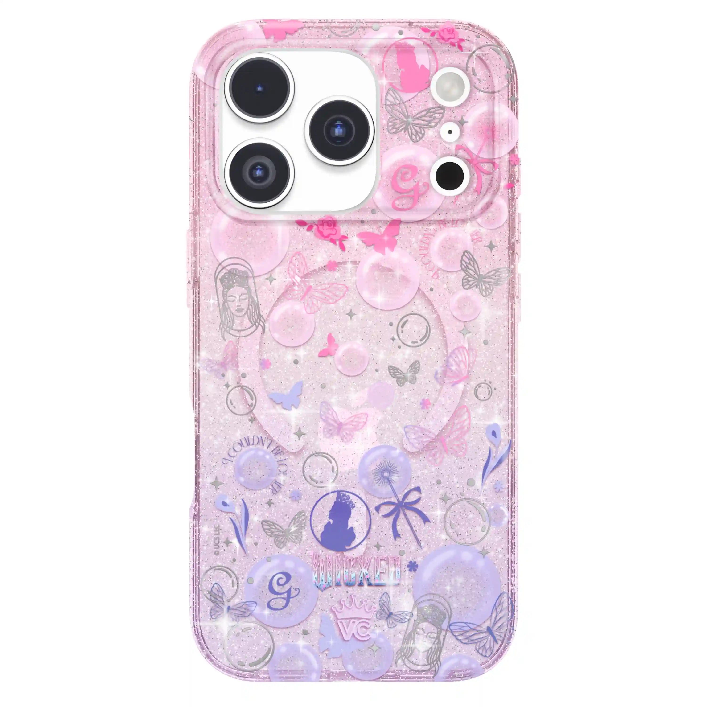 Wicked Glinda’s Bubble Glitter iPhone Case