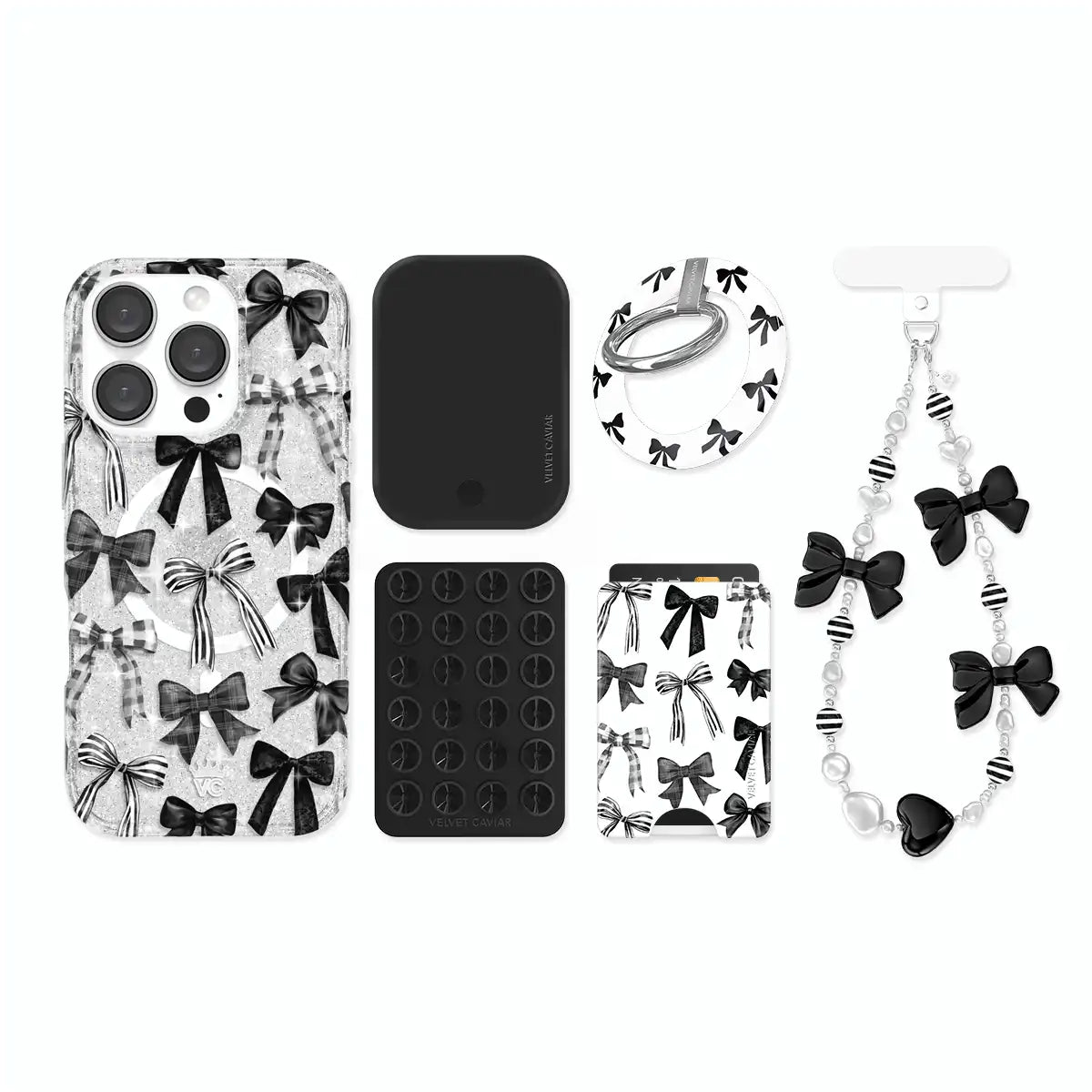 Gothic Bows iPhone Bundle Set